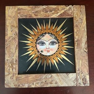 Small wooden frame from Middle East